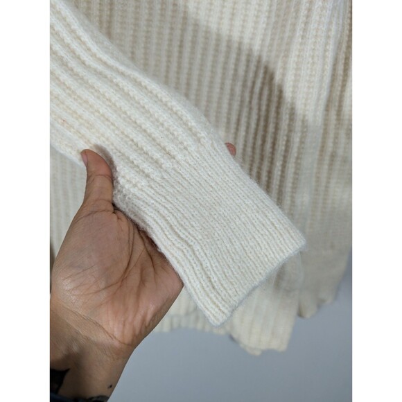 POLO Ralph Lauren Womens Beige Alpaca Blend Turtleneck Tunic Sweater Sz S Mature - Picture 6 of 7